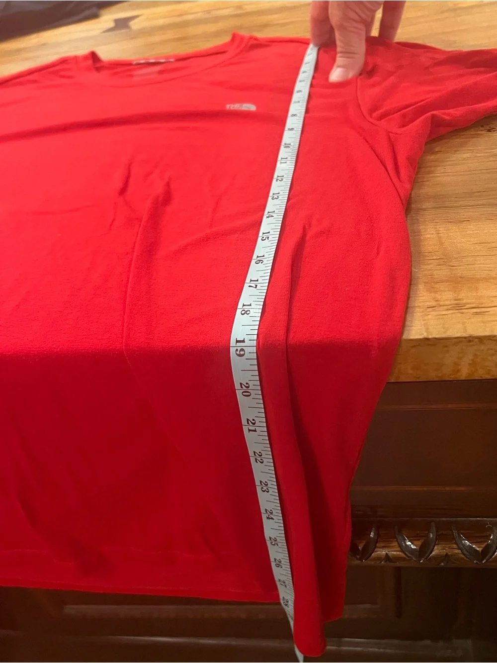 The North Face Red Logo shirt- Classic Branding